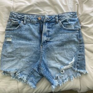 Sincerely Jules Jean shorts with rips